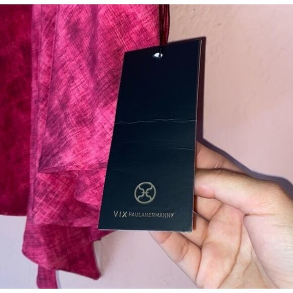 NWT‎ VIXPaulaHermanny Solid Layla Halter Top Size L - Picture 2 of 4